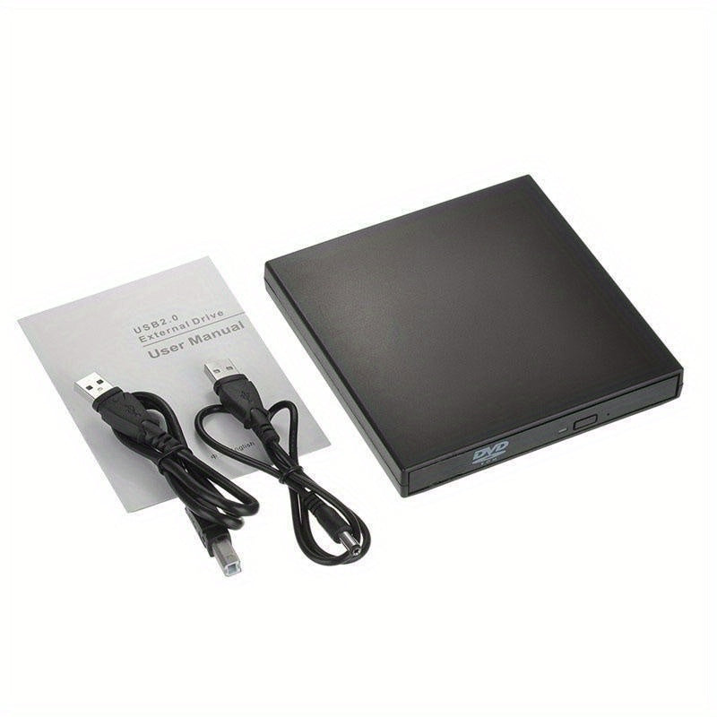 Compact USB 2.0 External DVD-RW Drive