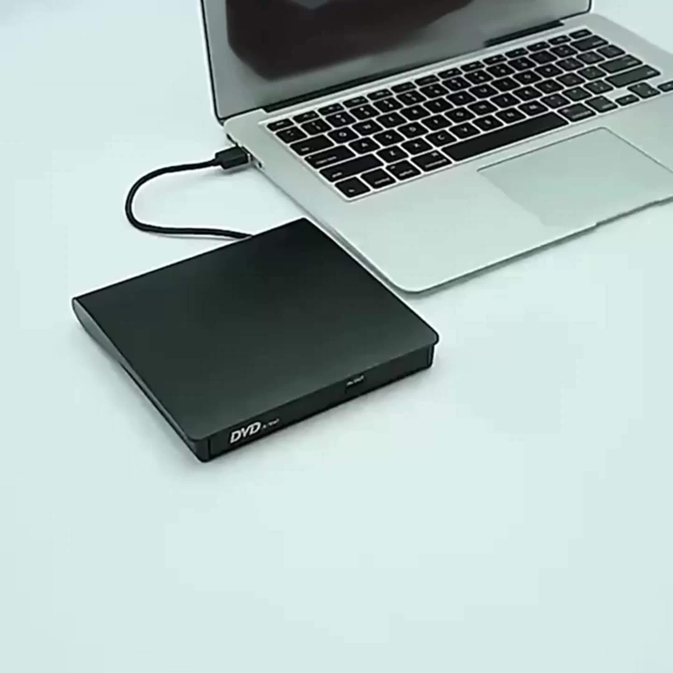 Compact USB 2.0 External DVD-RW Drive